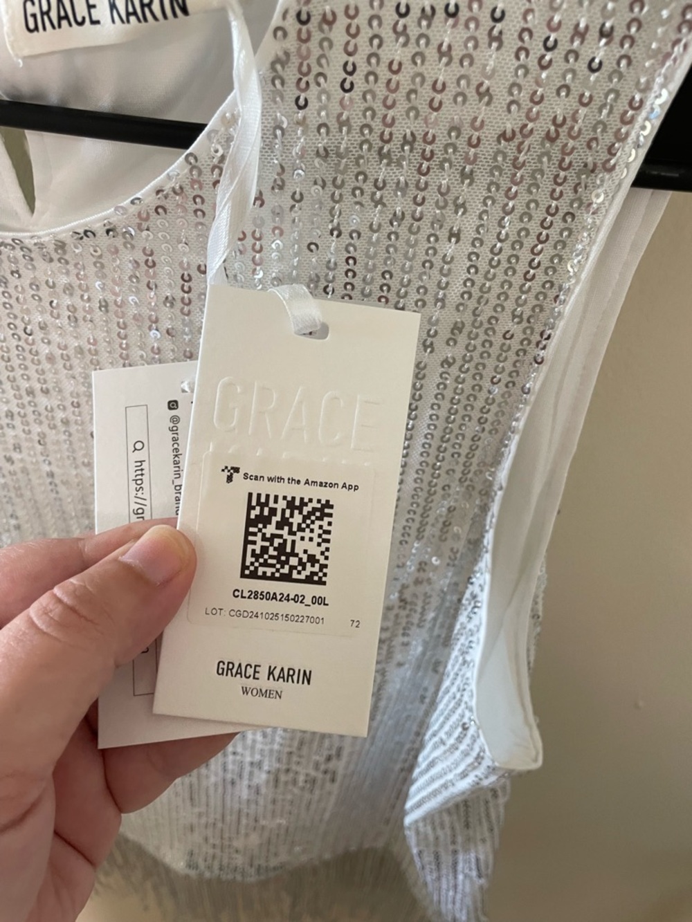 ✨NWT Grace Karin Tank Top Size L - Picture 6 of 9